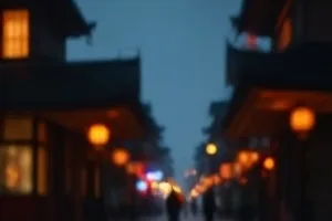 窄巷黑雨封面：被雨水打湿的砖墙与一盏路灯